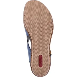 Rieker Damen Sandalen 68184 ocean