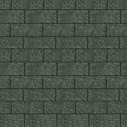 KARIBU Dachschindel »Dacheindeckung«, Bitumen, dunkelgrün, Paketinhalt: 3 m2 - gruen