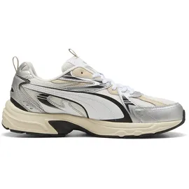Puma Milenio Tech Herren Weite E Warmweiß/Silber 44,5