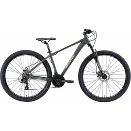 Bikestar Mountainbike 21 Gang Shimano RD-TY300 Schaltwerk, Kettenschaltung, 40500303-43 grün