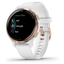 Garmin Venu 2S 40 mm Silikonarmband weiß/rosegold