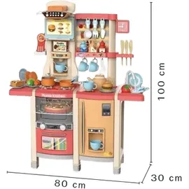 Coemo Kinderküche Susi Spielküche mit extra viel Zubehör