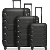 Smartbox Koffer-Set 3-tlg. schwarz