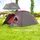 Outsunny Campingzelt 3 Personen Grau