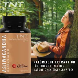 TNT Ashwagandha KSM-66® Kapseln 90 St.