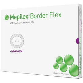 Mölnlycke Health Care GmbH Mepilex Border Flex 7.8x10cm oval