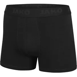 Jako Herren Boxershorts Premium 2er-Pack, Schwarz, L