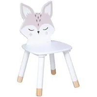 ATMOSPHERA CREATEUR D'INTERIEUR Kinderstuhl Fuchs Kiefer weiß