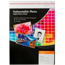 Hahnemühle Photo Matt Fibre A 4 warmweiß 200 g 25 Blatt
