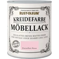 Rust Oleum Kreidefarbe Porzellan Rosa Matt 0,125 l