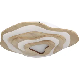 GLOBO Jacks 1 LED Deckenleuchte 50x10x58 cm braun