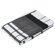 Gözze Berlin Handtuch 50 x 100 cm grau/schwarz