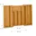 Relaxdays Besteckkasten Bambus ausziehbar 5x29-48x34 cm natur