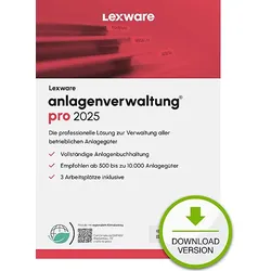 Lexware anlagenverwaltung pro 2025 1 Jahr - [PC]