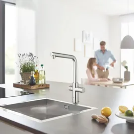 Grohe Blue Home L-Auslauf Starter Kit chrom 31454001