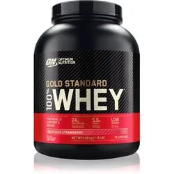 Optimum Nutrition Gold Standard Whey Protein Molkenprotein Geschmack Strawberry 2280 g