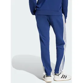adidas Essentials 3-Streifen French Terry Cuffed Jogginghose Dark Blue/White XXL