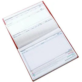 BOI Patienten-Dokumentationsmappe Professional-Line DIN A4 quer rot,