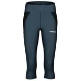 Head Laufhose Tech 3/4 Tights blau L