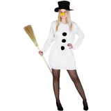 Tectake tectake® Frauenkostüm Schneefrau