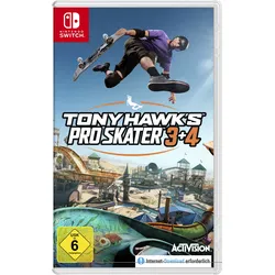 ACTIVISION BLIZZARD Spielesoftware "Tony Hawk's Pro Skater 3+4", weiß, neutral, Nintendo Switch, Games