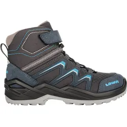 LOWA Kinder Leichtwanderschuhe "Maddox", STAHLBLAU, 30