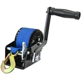 Trutzholm Gurtwinde 360 kg Gurtlänge 8 m Gurtbreite 5 cm mit Lasthaken Sperrhebel Handk...