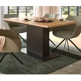 inn.furn Esstisch in Eiche und grau ausziehbar 150 - 190 cm Home-X