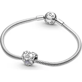 Pandora Mum Gänseblümchen Herz Silber 791155C01
