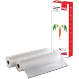 Solis Vakuumierfolie, 2 Rollen BPA-frei, 600x40 cm, Dicke 110 μm