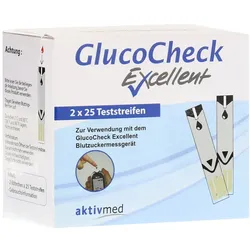Glucocheck Excellent Teststreifen 50 St