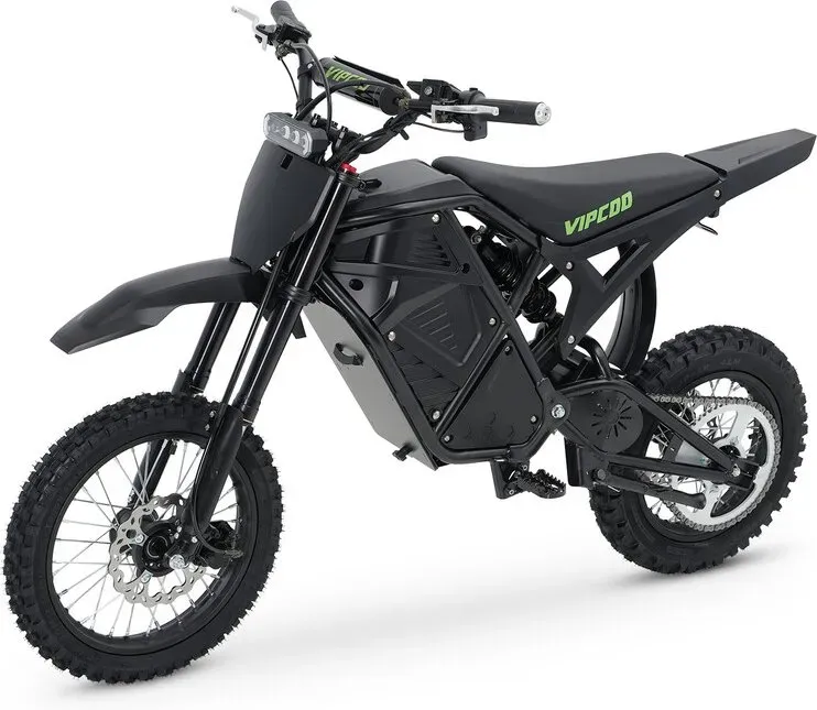 VIPCOO 3500 W Elektrisches Offroad-Motorrad, E-Moto mit hohem Drehmoment und herausnehmbarem 48-V-Akku, hydraulische Bremsen und Vollfederung, für Erwachsene und Jugendliche