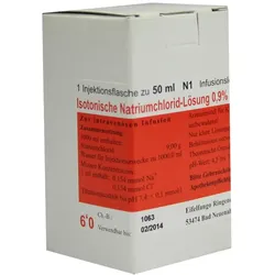 Isotonische NaCl Lösung 0,9% Eifelfango 50 ml