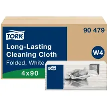 TORK Langlebige Reinigungstücher weiß, W4, Mehrzweck, 5 × 90 Tücher,