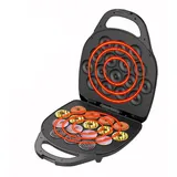 Elektrischer Mini-donut-maker, Fritteuse Mit Zwei Heizstufen Für 16 Kleine Donuts Mit Antihaftbeschichtung