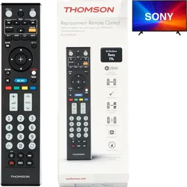 Thomson ROC1128SON Ersatzfernbedienung Sony TVs Schwarz