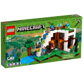 LEGO Minecraft Unterschlupf im Wasserfall 21134