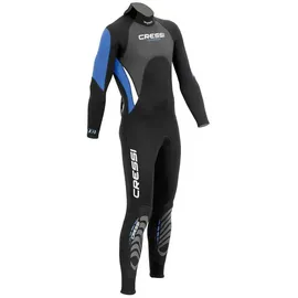 Cressi Neoprenanzug Classic Schwarz/Blau XL