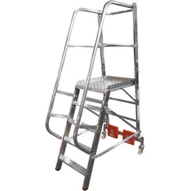 Krause Vario kompakt Podestleiter 5 Stufen 833006