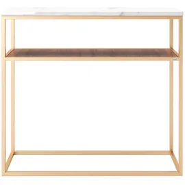 Phoenix Anrichte CANDY 105 x 95 x 30 cm Braun / Gold