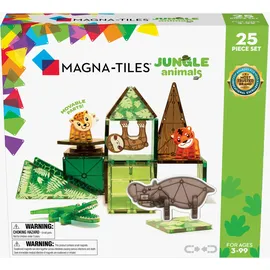Magna-Tiles Dschungeltiere Bausatz 25-tlg.
