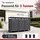 Albatros Mülltonnenbox 3er Hauswandversion 204 cm grau