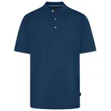 BUGATTI Poloshirt mit Stehkragen Gr. XXL, dunkelblau, , 98364145-XXL