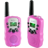 lived non food GmbH X4-TECH Walkie Talkie 2er Set pink