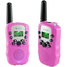 lived non food GmbH X4-TECH Walkie Talkie 2er Set pink