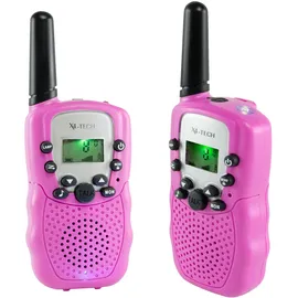 lived non food GmbH X4-TECH Walkie Talkie 2er Set pink
