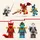 LEGO Ninjago Zilvar auf seinem Drachentier Grimtak 71863