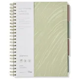 Thalia Notizbuch Recycled Cover Spiral A4 grün