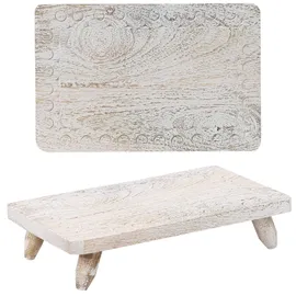 Marrakesch Orient & Mediterran Interior Serviertablett 30 x 20 cm 1-tlg. weiß