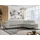 MKS Meble Eckcouch Cord 2-Sitzer Grau